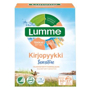 Lumme Kirjopyykki Sensitive -pyykinpesujauhe